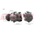 COMPRESSOR HYUNDAI IX35 / SONATA / KIA SORENTO - THELLUS