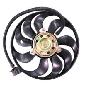 ELETROVENTILADOR MOTOR E HELICE VW GOL / AUDI A3 / BORA / POLO - THELLUS